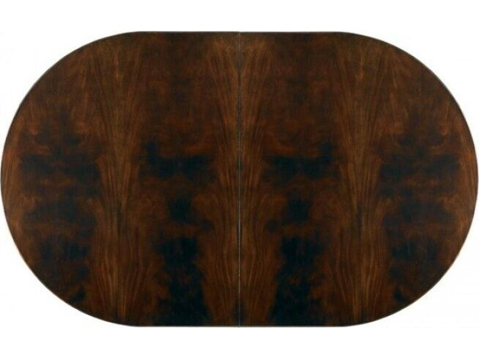 Classics Templeton Oval Dining Table in Rich Brown Antique Gold
