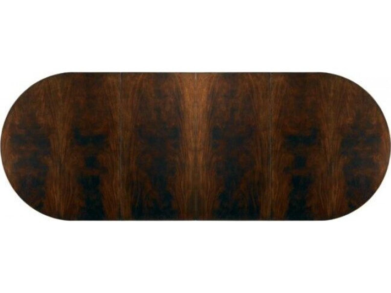 Classics Templeton Oval Dining Table in Rich Brown Antique Gold