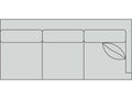 Smithfield Right Arm Sectional Sofa Component
