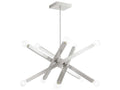 Livex Lighting Solna 10-Light Brushed Nickel Sputnik Chandelier