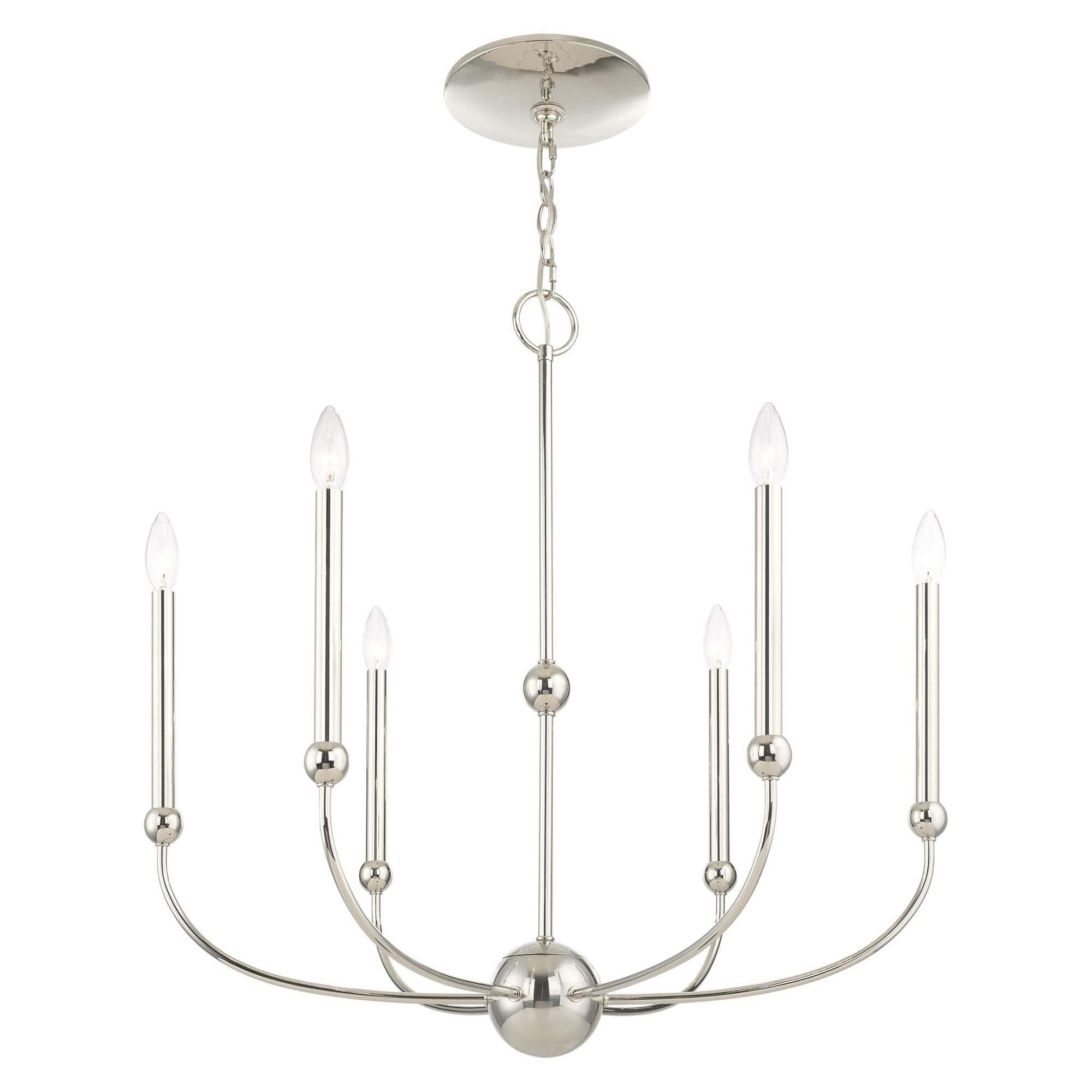 Livex Lighting Cortlandt 6 Light Chandelier Cp413041