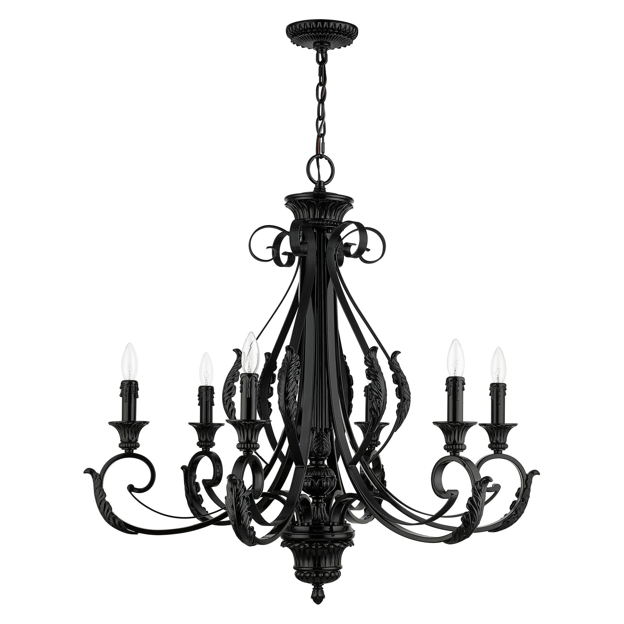 Livex Lighting Valencia 6 Light Mini Chandelier Cp793318
