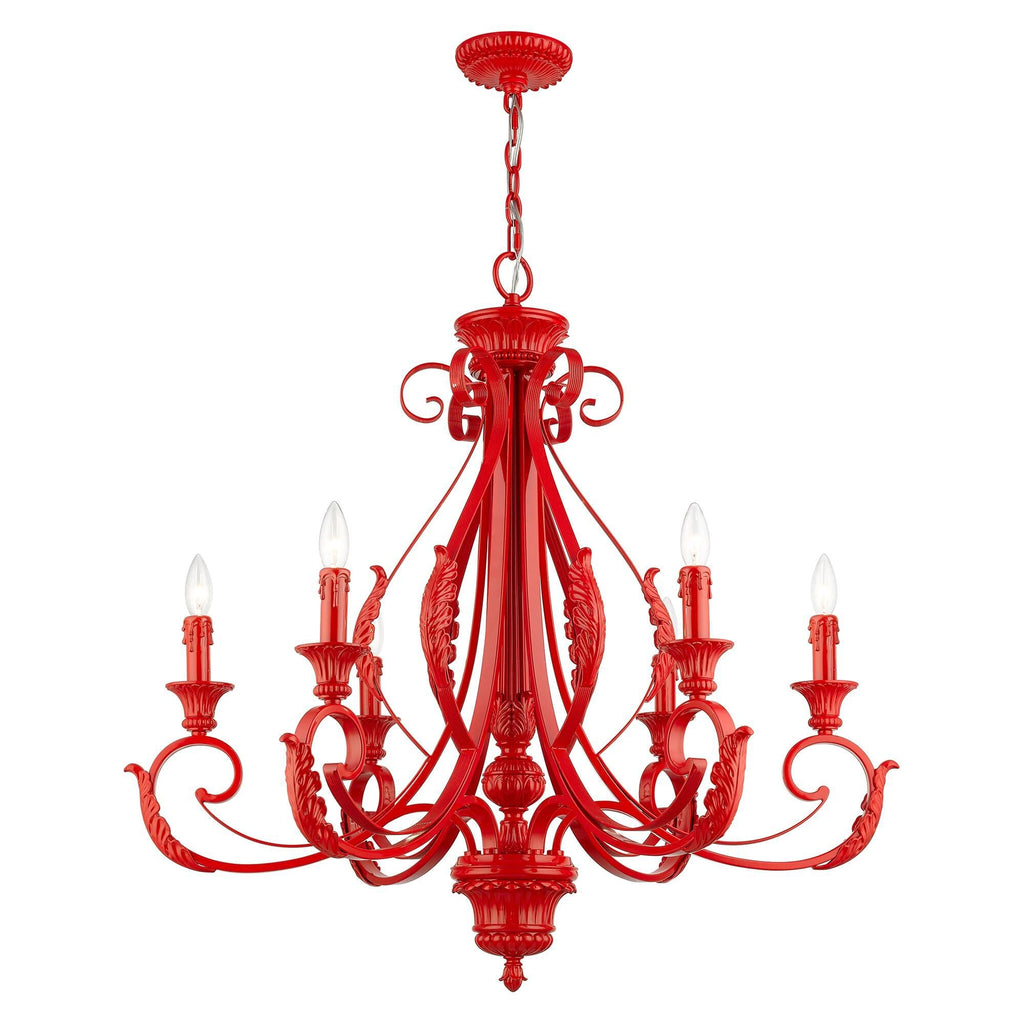 Livex Lighting Valencia 6 Light Mini Chandelier Cp793318