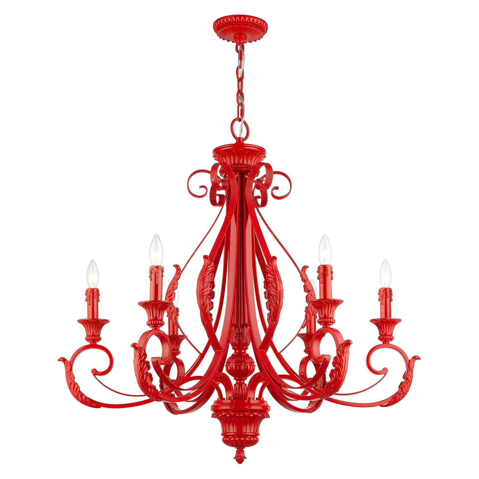 Livex Lighting Valencia 6 Light Mini Chandelier Cp793318