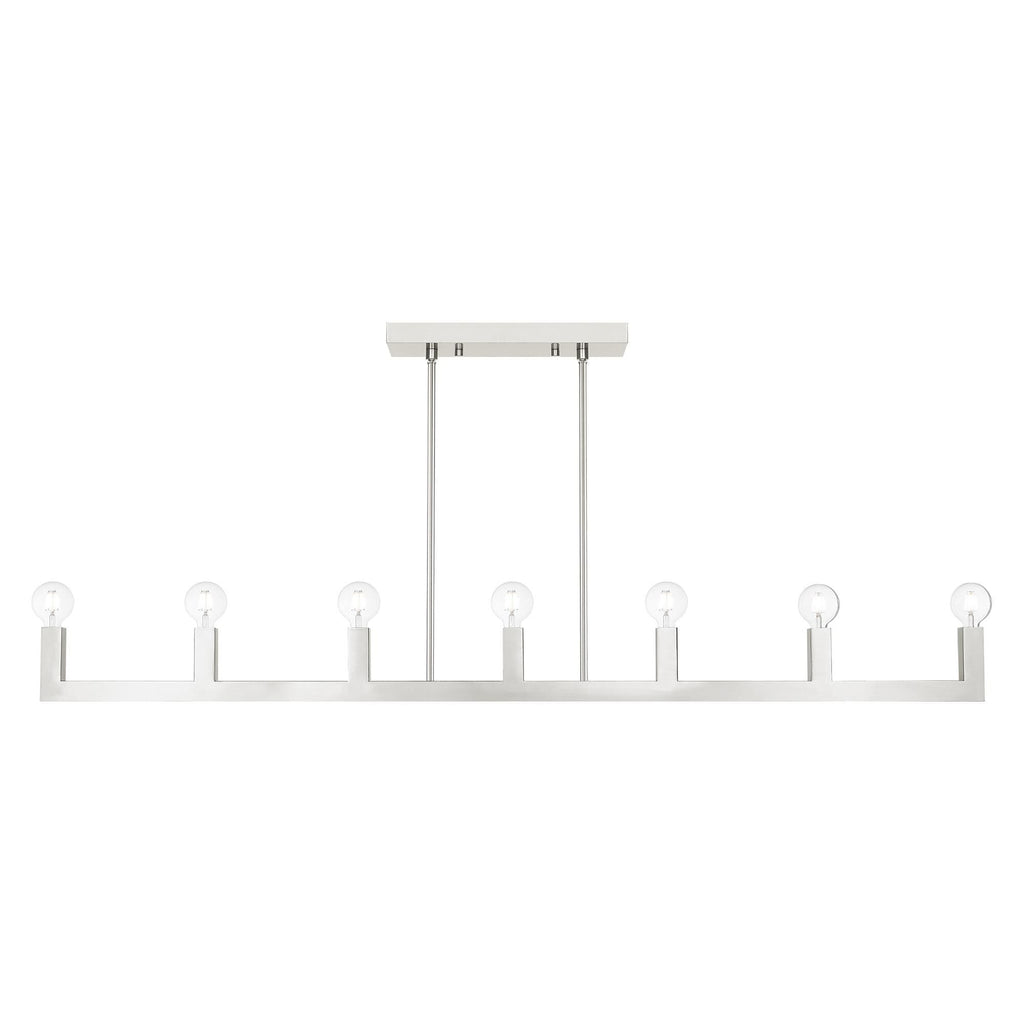 Livex Lighting Solna 70 Inch 7 Light Linear Suspension Light Cp413060