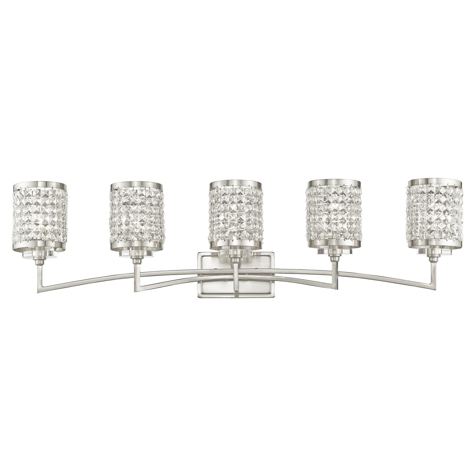 Livex Lighting Grammercy 42 Inch 5 Light Bath Vanity Light Cp75422