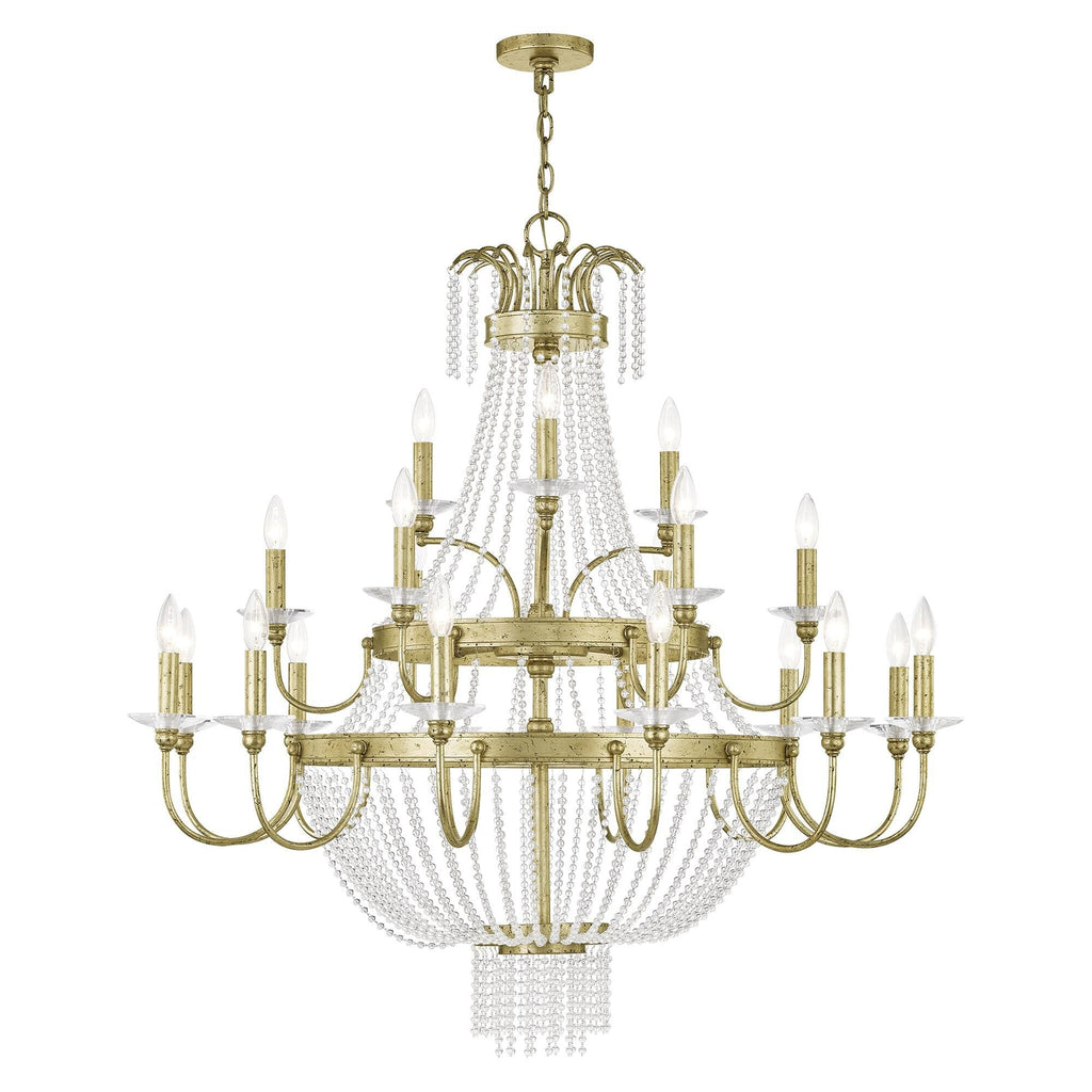 Livex Lighting Valentina 42 Inch 21 Light Chandelier Cp77841