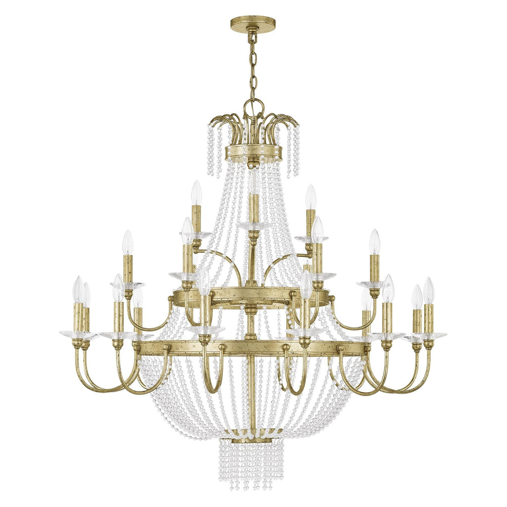 Livex Lighting Valentina 42 Inch 21 Light Chandelier Cp77841