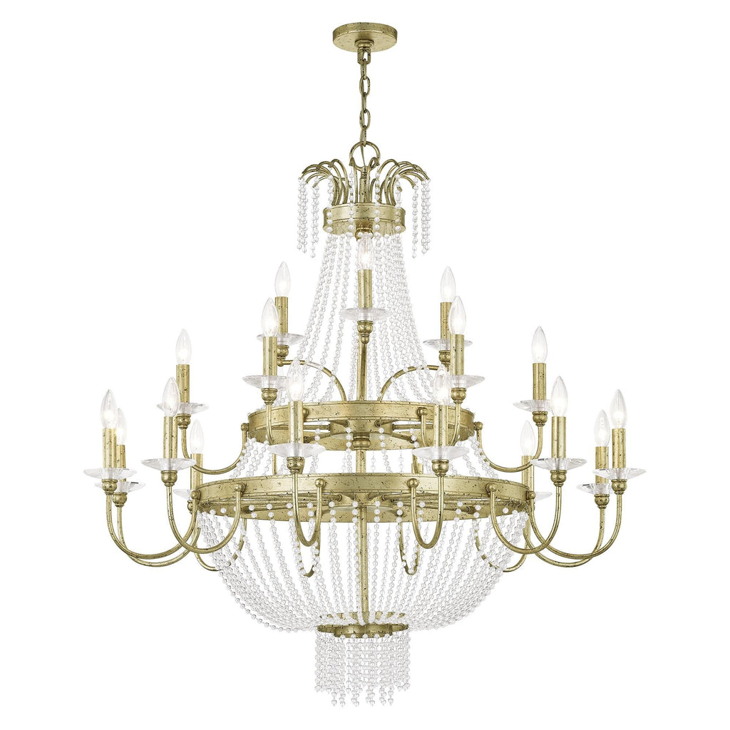 Livex Lighting Valentina 42 Inch 21 Light Chandelier Cp77841