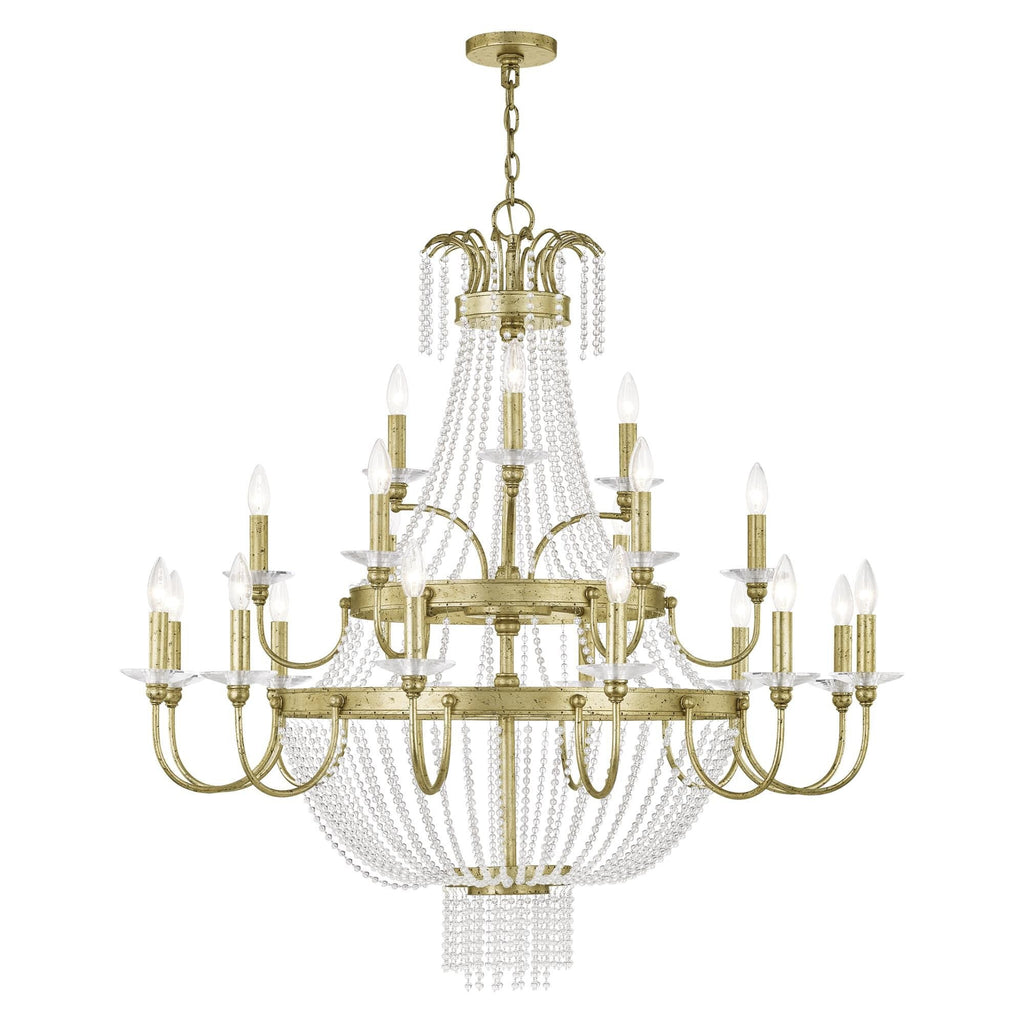 Livex Lighting Valentina 42 Inch 21 Light Chandelier Cp77841