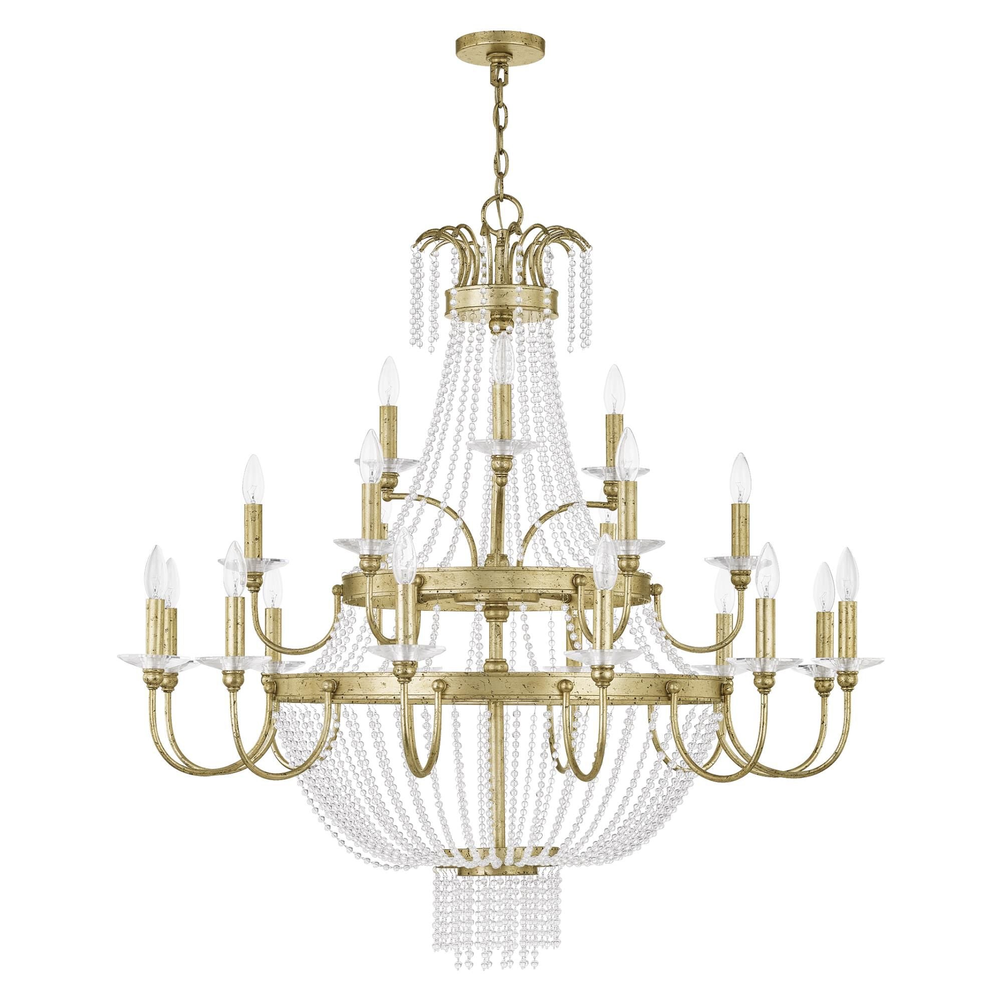 Livex Lighting Valentina 42 Inch 21 Light Chandelier Cp77841