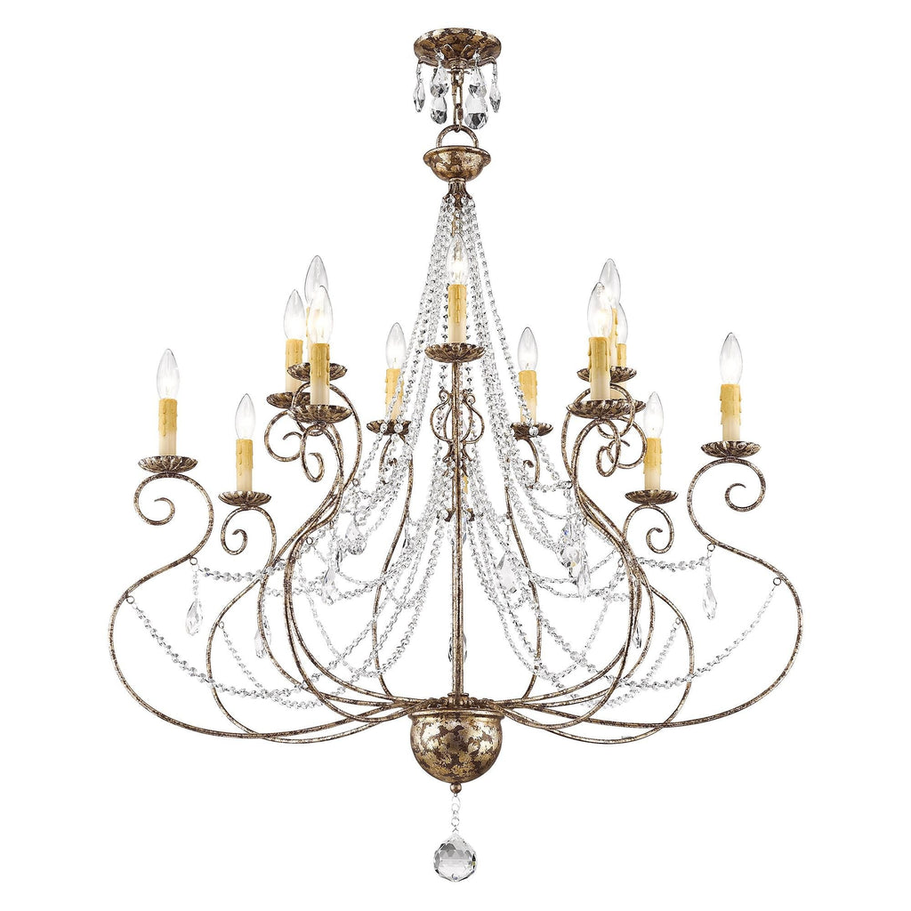 Livex Lighting Isabella 36 Inch 14 Light Chandelier Cp77871