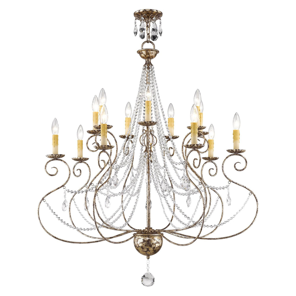 Livex Lighting Isabella 36 Inch 14 Light Chandelier Cp77871