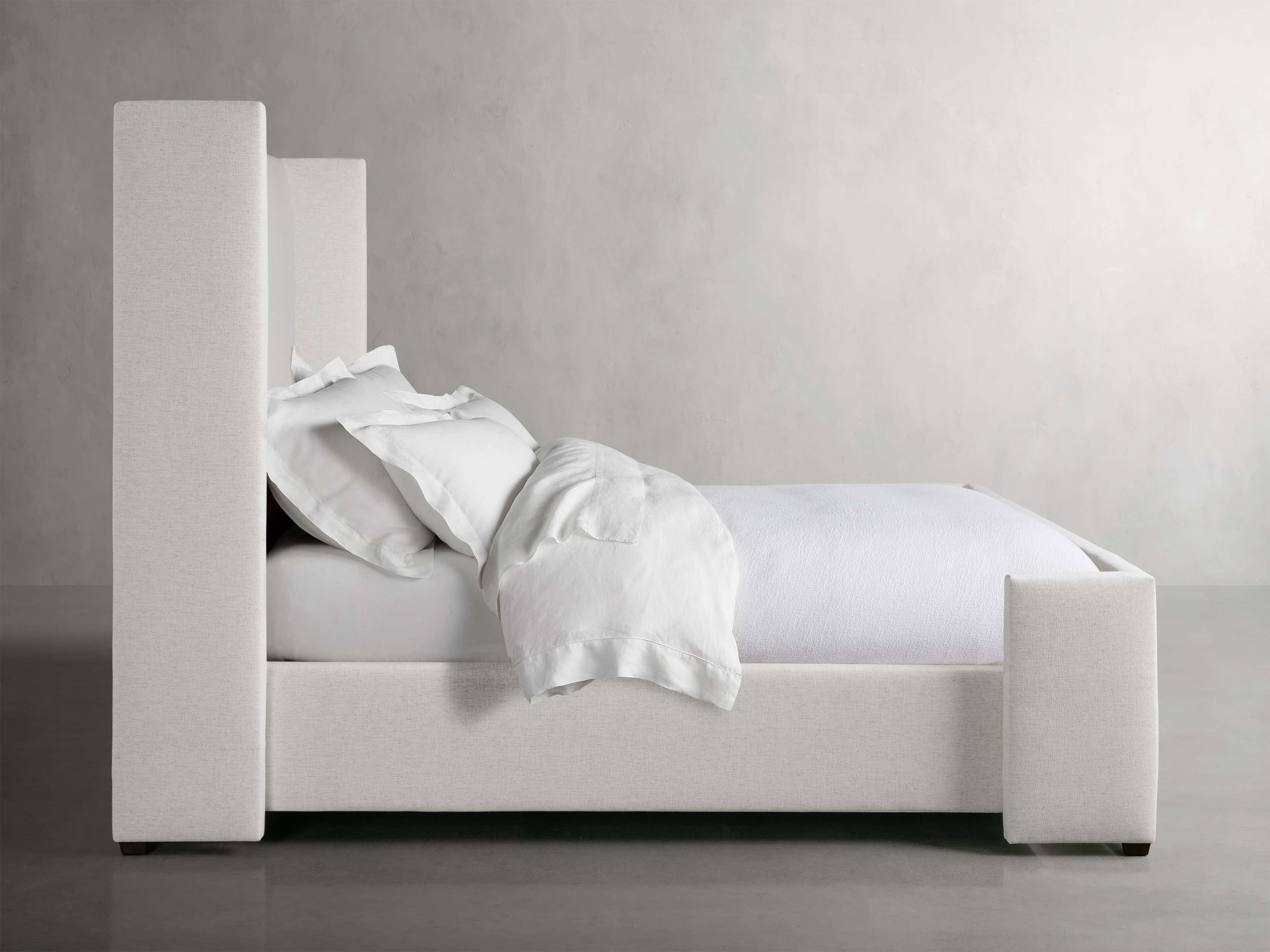 Wyller Bed with High Footboard