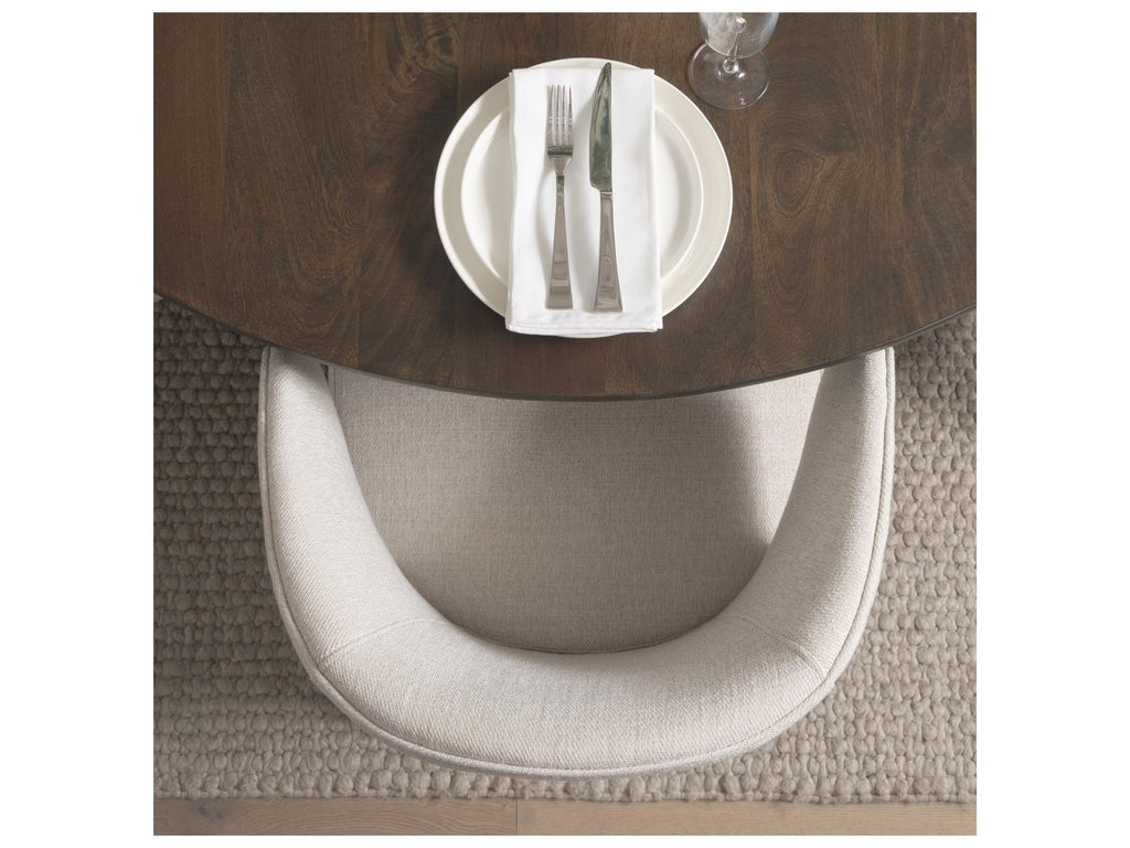 Terra Fluted Dining Table with 4 Niles Chairs and Sloan Cabinet Set