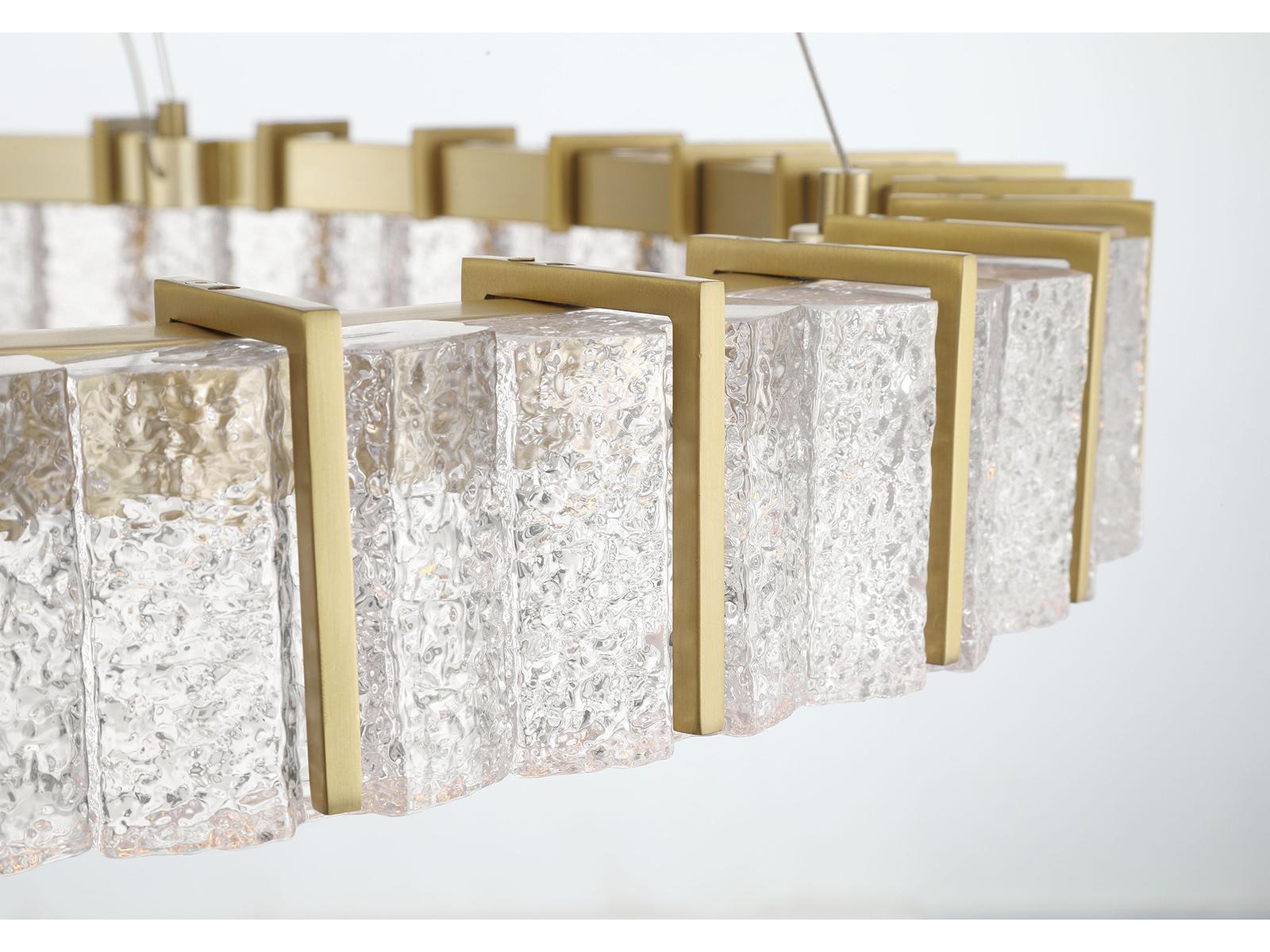 Minka Lavery Sevryn LED Round Tiered Chandelier in Soft Brass