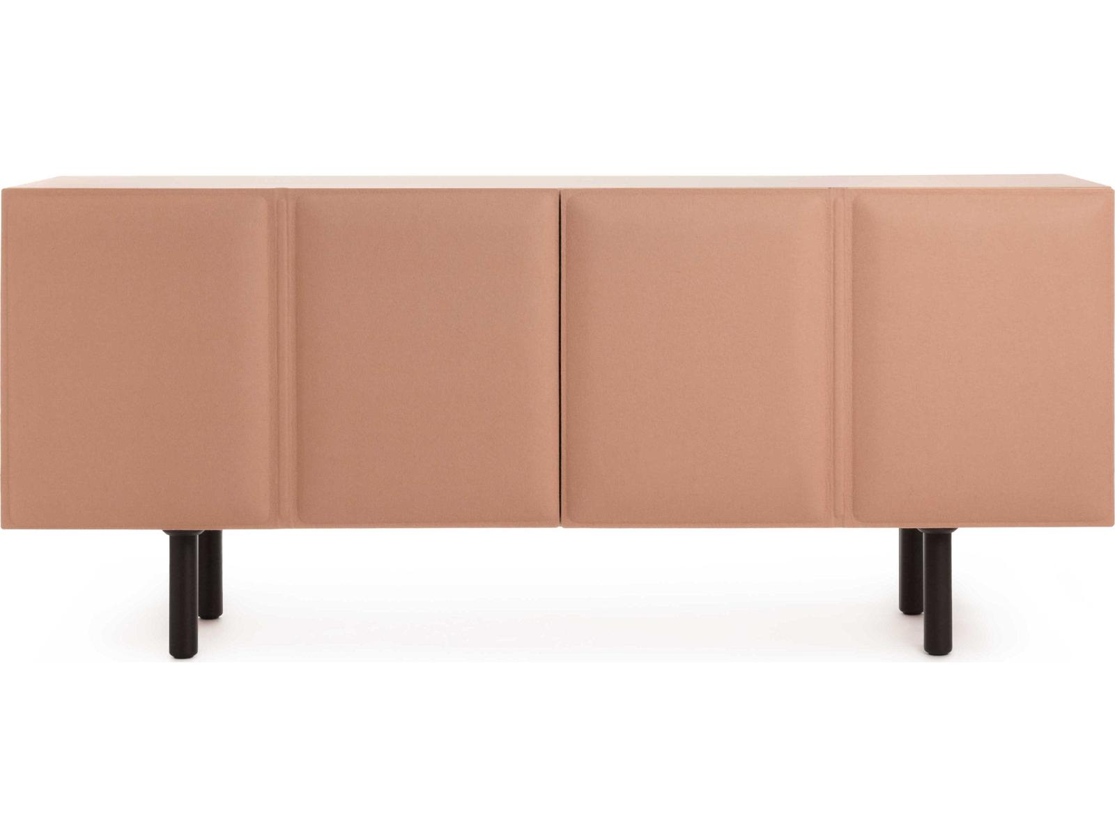 Tacito 89 Media Console,"<div class="flex flex-col max-w-1/4">
<span class="w-full text-base font-semibold mb-2">Features</span><ul class="list-disc pl-5">
<li class="text-sm my-1"><div class="w-full html-content-container">MDF, doors in felt, feet in ano