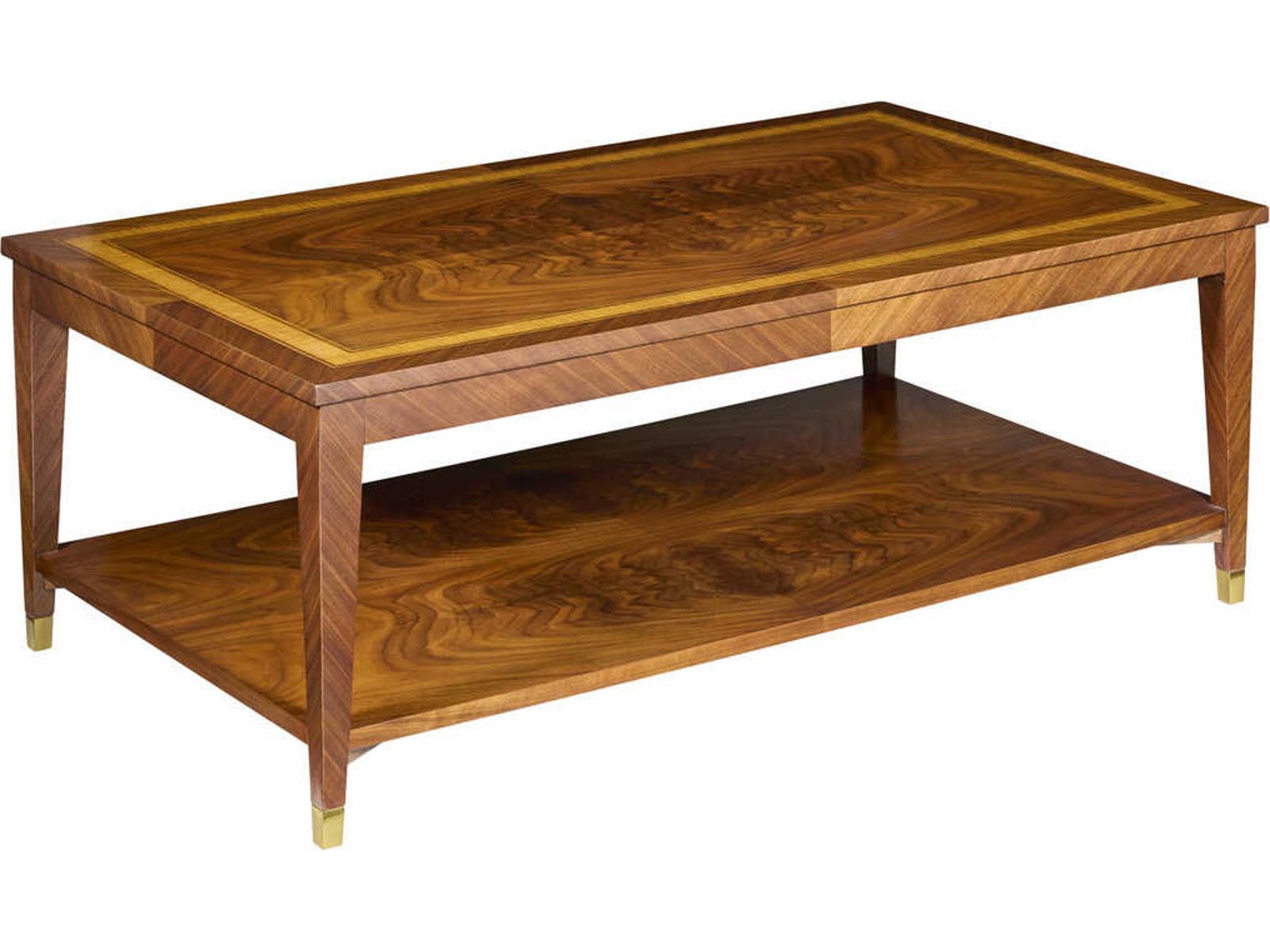 Bezier Rectangular Wood Coffee Table