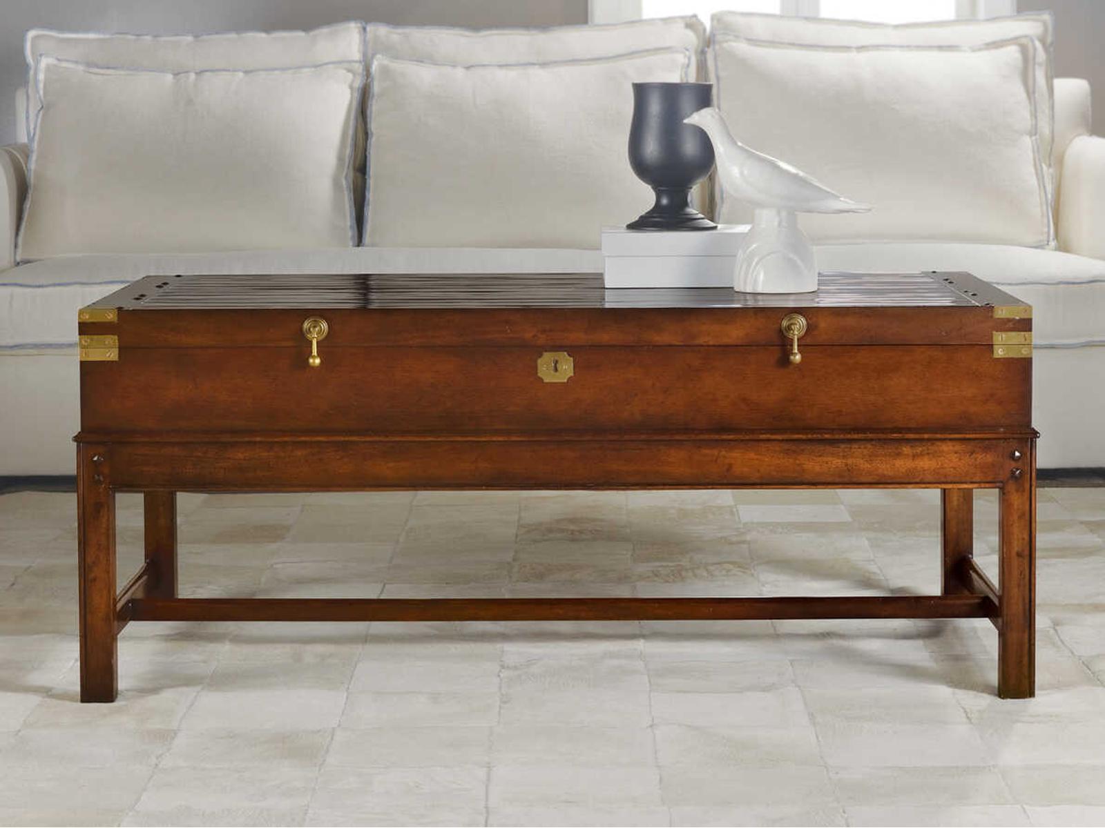 Bagatel Rectangular Distressed Fruitwood Coffee Table