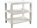 Rennies Rectangular Wood End Table with Maple Veneers