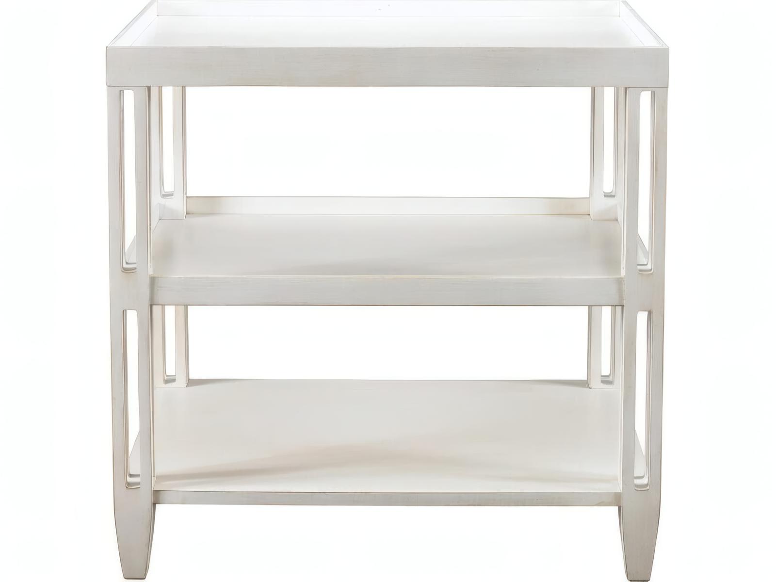 Rennies Rectangular Wood End Table with Maple Veneers