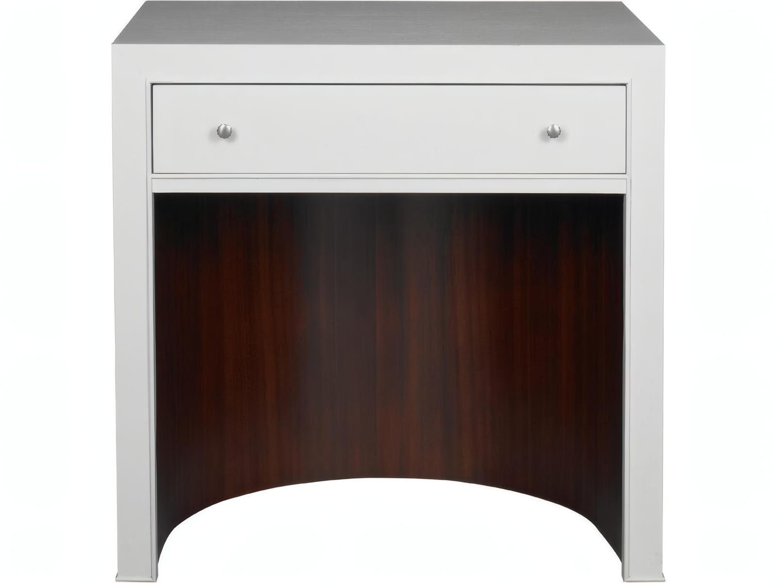 Atlantic Rectangular Wood End Table with Drawer