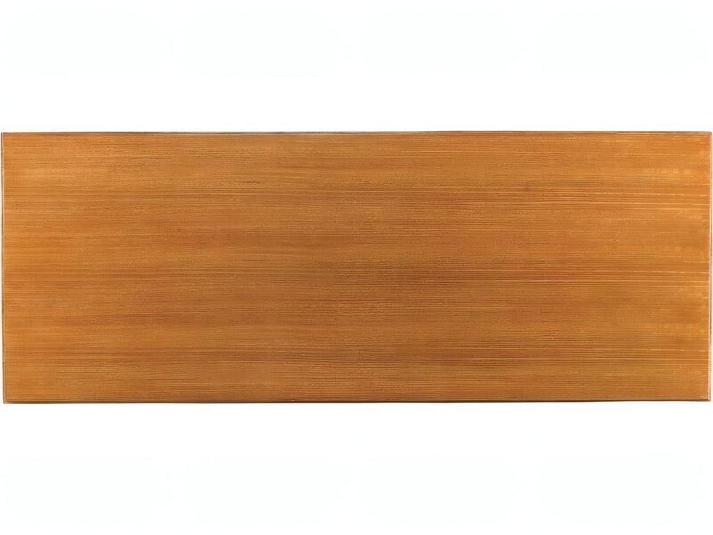 Exotic 3-Drawer Mahogany and Rosewood Dresser in Brown