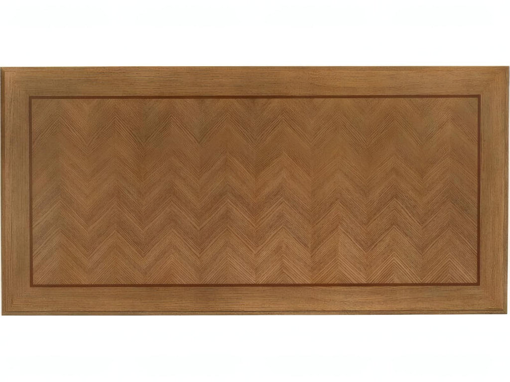 Dunand Rectangular Wood Natural Oak Dining Table