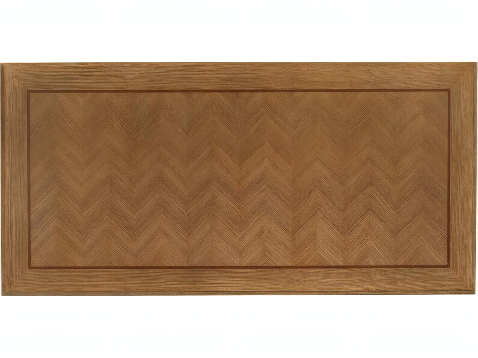Dunand Rectangular Wood Natural Oak Dining Table