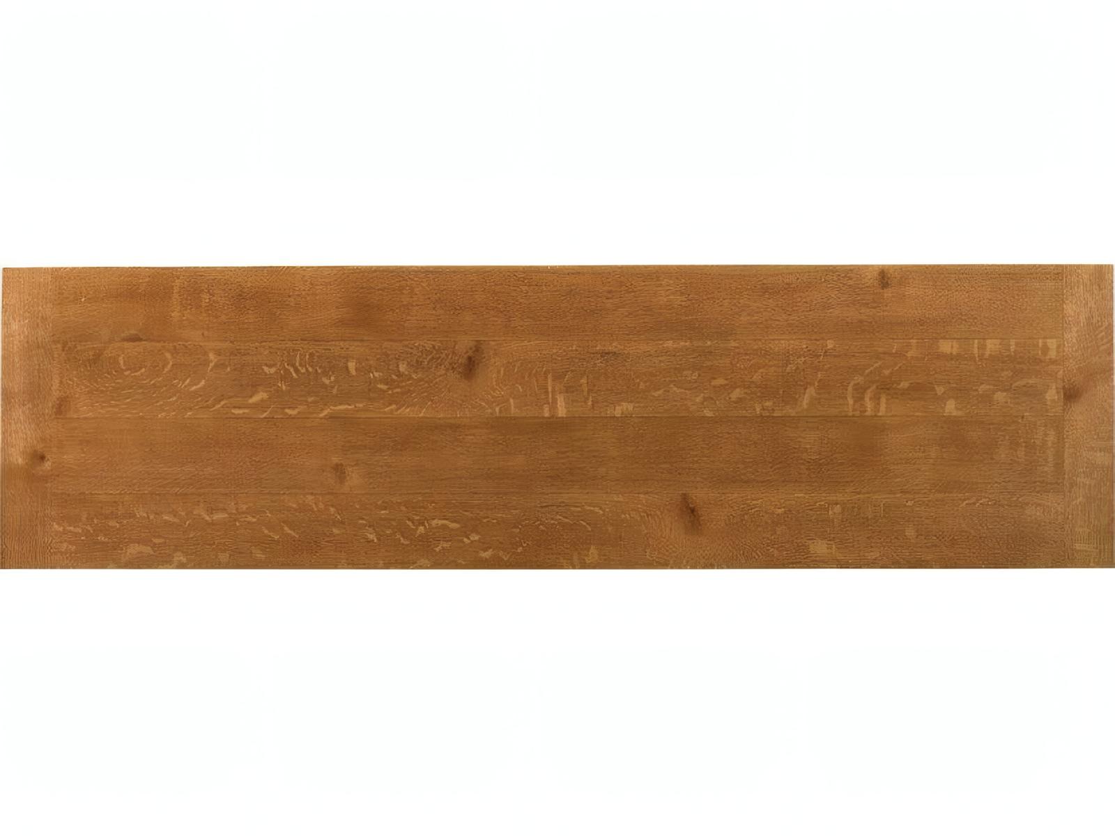 Naga Rectangular Oak Wood Console Table