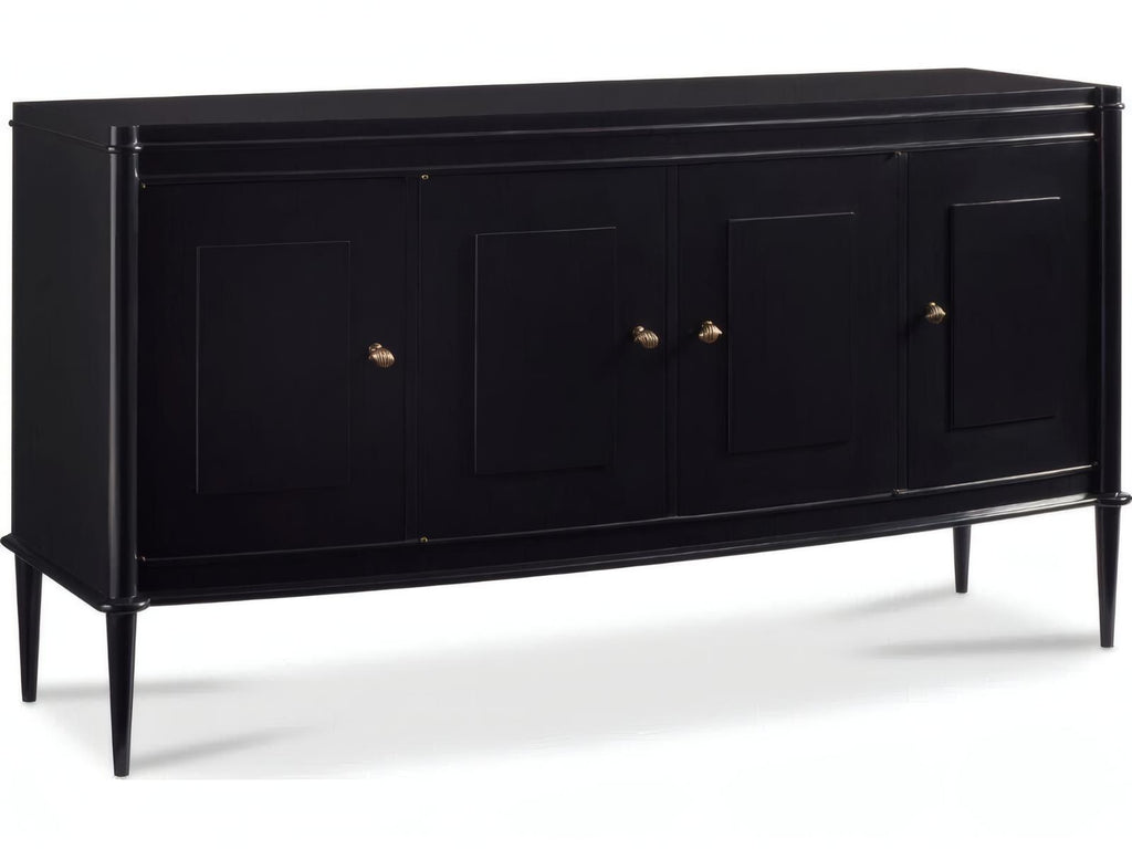 Colvard 72-Inch Beech Wood Sideboard with Brass Hardware