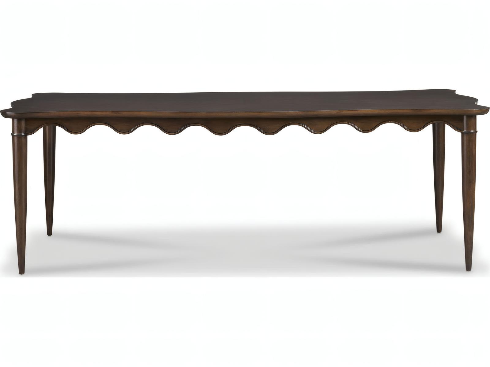 Lilly Rectangular Wood Dining Table in Modern Elm