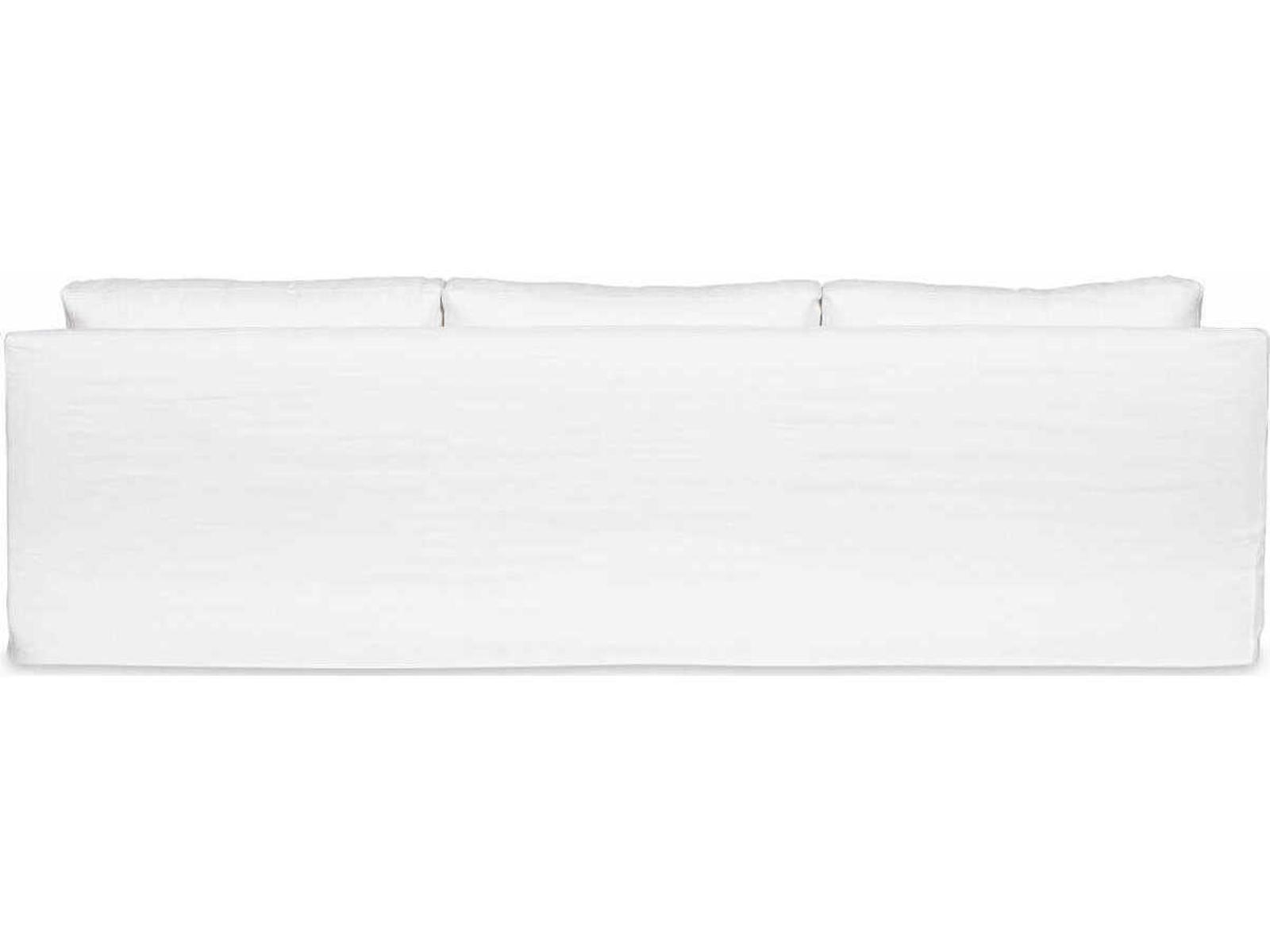 Kathy Upholstered Sofa with Loose Cushions and Optional Slipcover