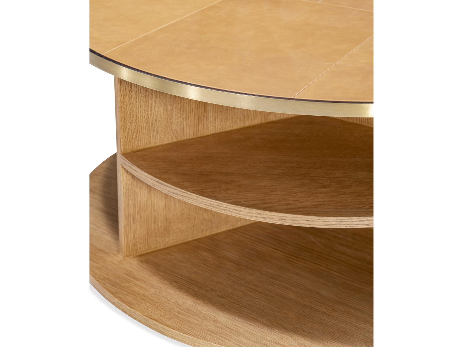 Mg Round Wood Coffee Table