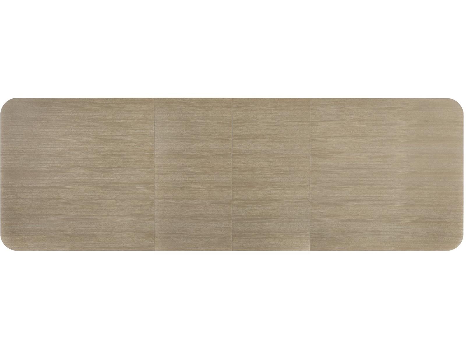 Serenity Extendable Dining Table in Light Cerused Oak
