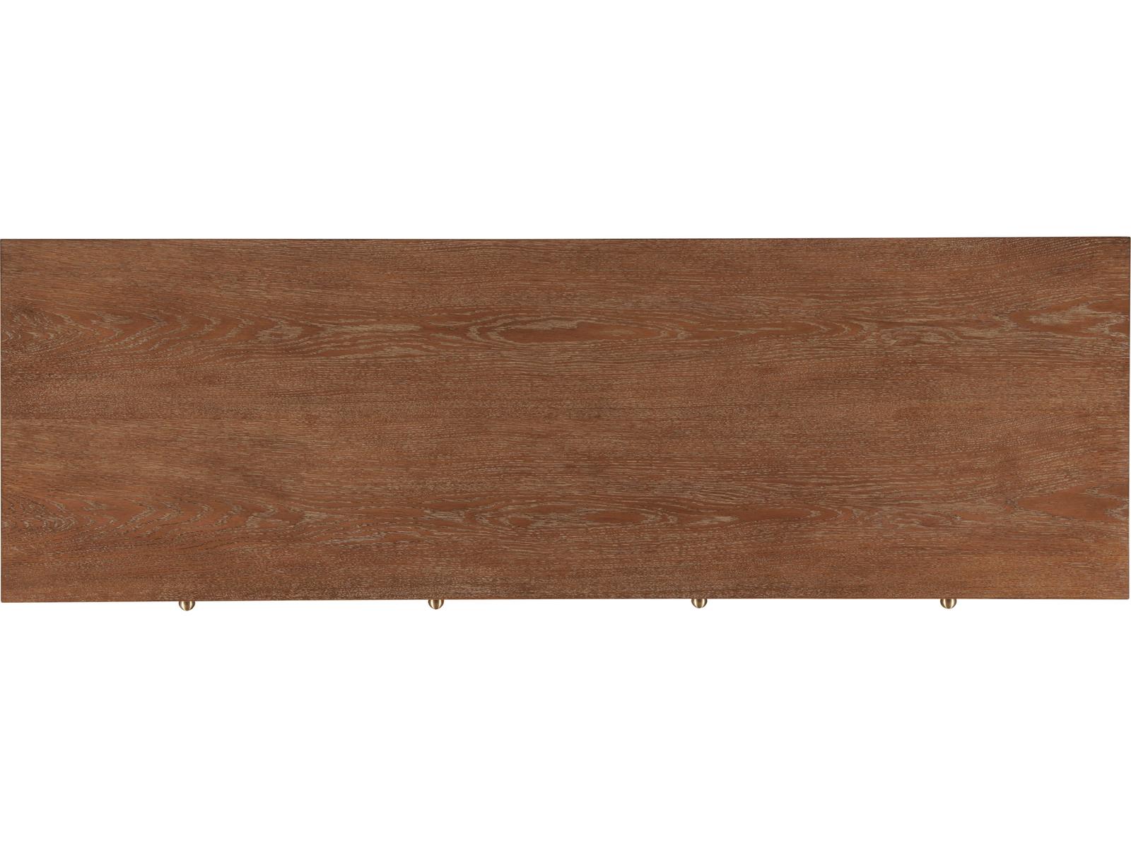 Mg 4-Drawers Brown Double Dresser