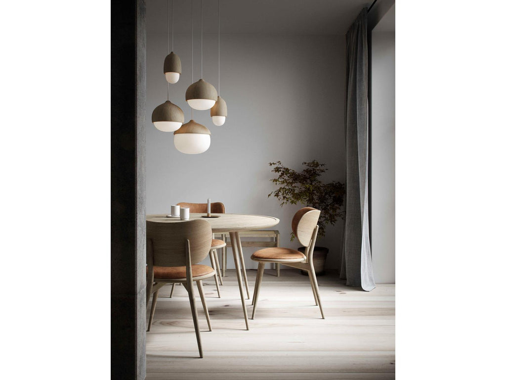 Leather Brown Upholstered Side Dining Chair