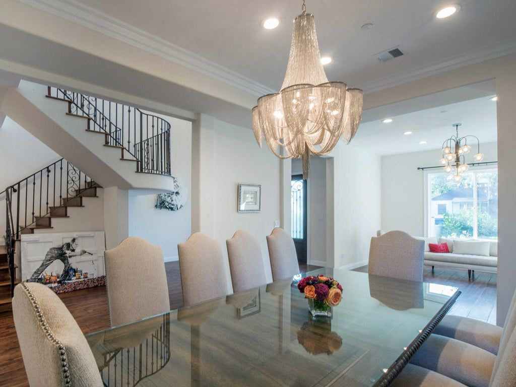 Maxim Lighting Chantilly 1-Light Polished Nickel Empire Chandelier