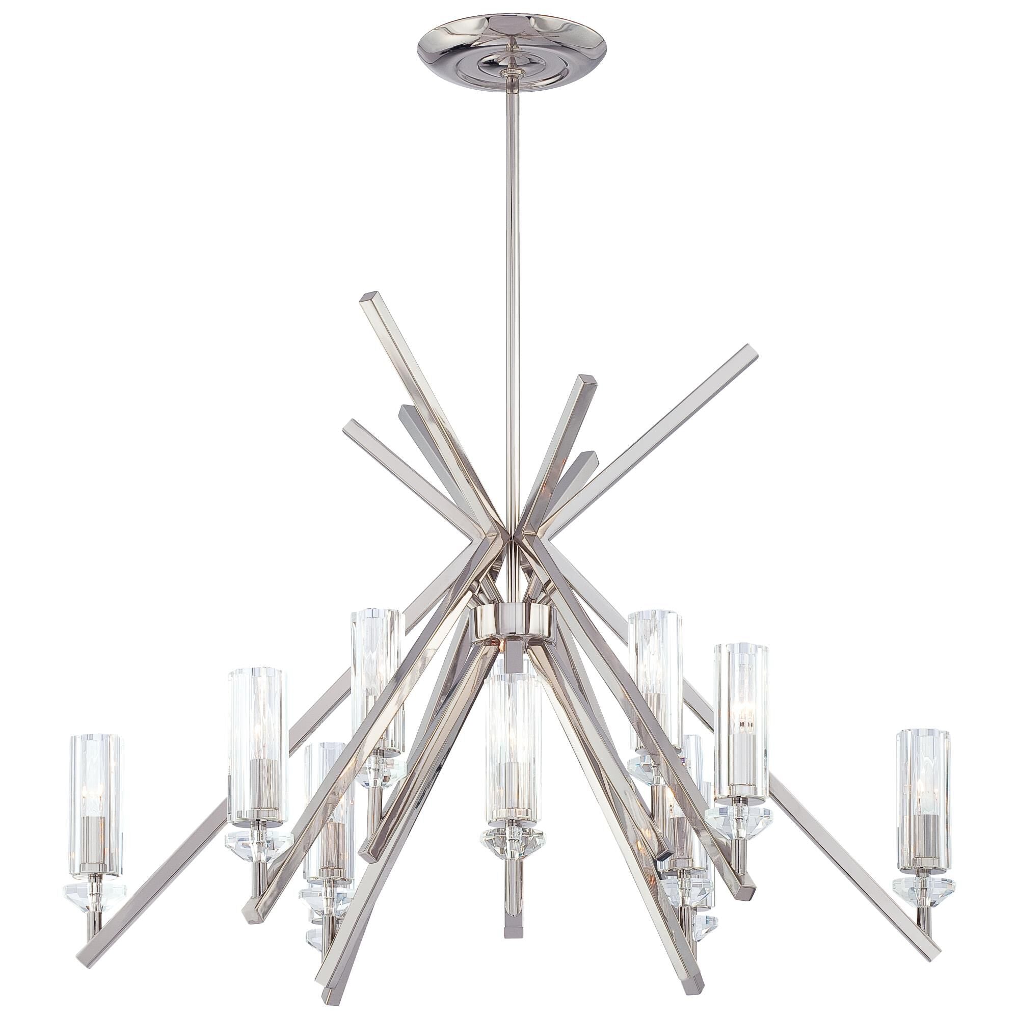 Metropolitan Lighting Fusano 38 Inch 12 Light Chandelier Cp158665