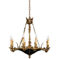 Metropolitan Lighting Vintage 28 Inch 8 Light Chandelier Cp158867