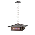 Meyda Lighting Moss Creek Stepping Stone 24 Inch Large Pendant Cp9287