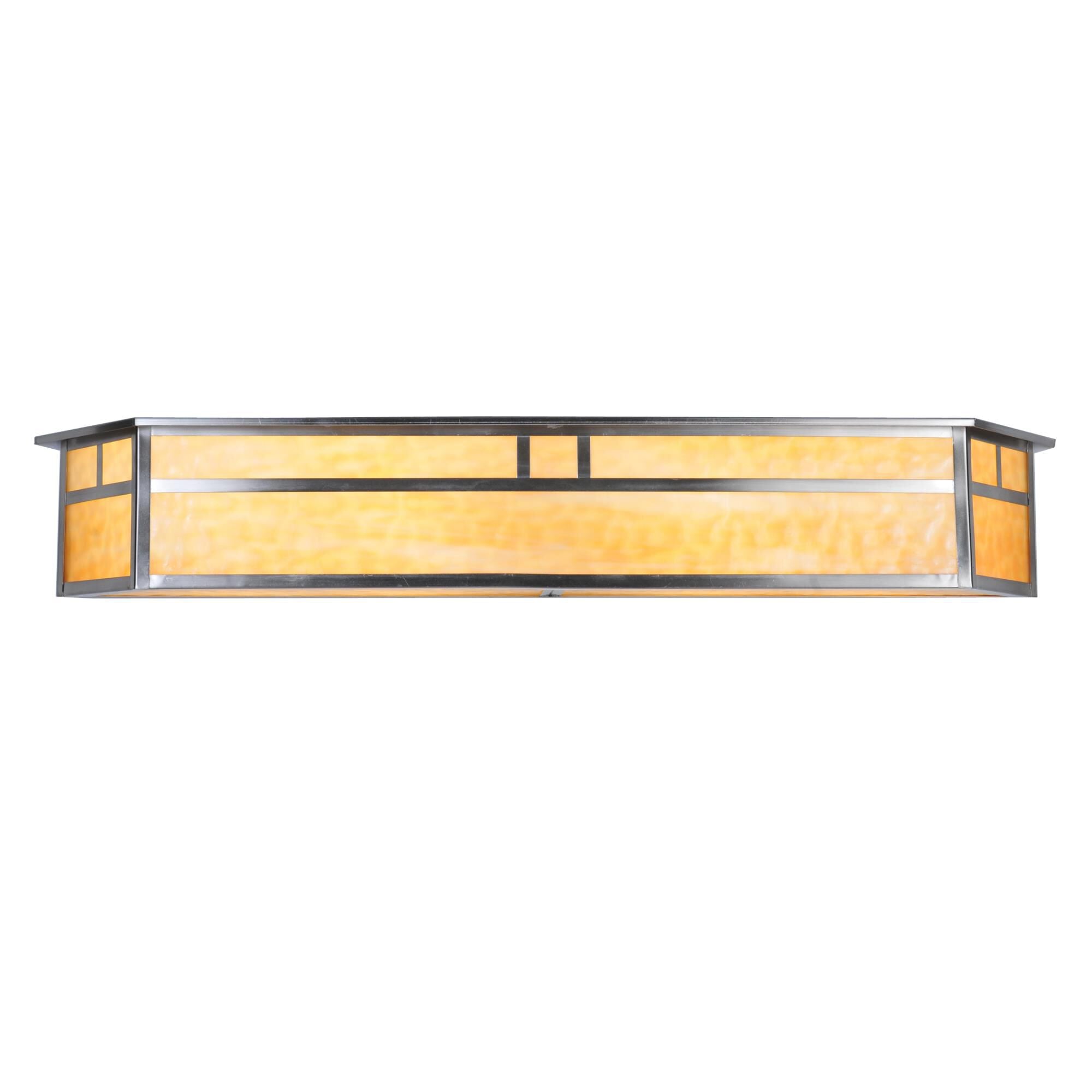 Meyda Lighting Hyde Park Double Bar Mission 38 Inch 4 Light Bath Vanity Light Cp9333