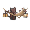 Meyda Lighting Antlers Fallow Deer 23 Inch Wall Sconce Cp9424