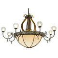 Meyda Lighting Lyre 96 Inch 18 Light Chandelier Cp9549