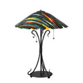 Meyda Lighting Penna Di Pavone 24 Inch Table Lamp Cp186615