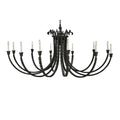 Meyda Lighting Oak Bough 80 Inch 12 Light Chandelier Cp10066
