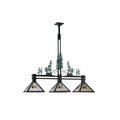 Meyda Lighting Winter Pine 46 Inch 3 Light Linear Suspension Light Cp10107