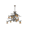 Meyda Lighting Pine Branch Valley View 52 Inch 3 Light Chandelier Cp10530