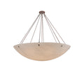Meyda Lighting Madison Avenue 69 Inch 16 Light Semi Flush Mount Cp10622