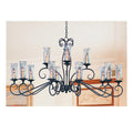 Meyda Lighting Wallis 60 Inch 2 Light Chandelier Cp744198